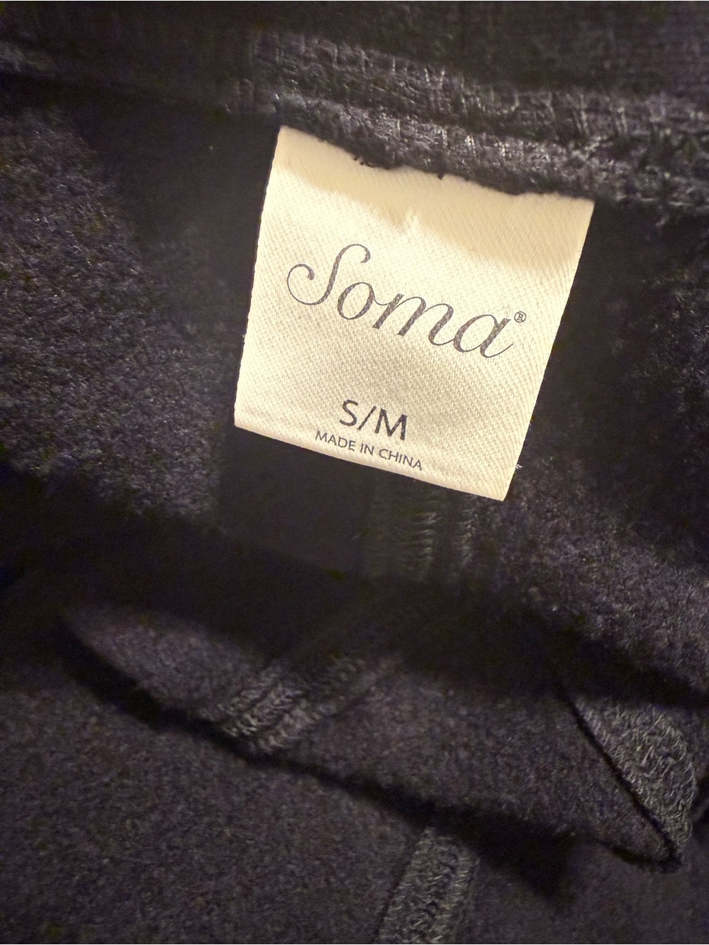 Soma Black Open-Front Cardigan with Pockets - Picture 9 of 9